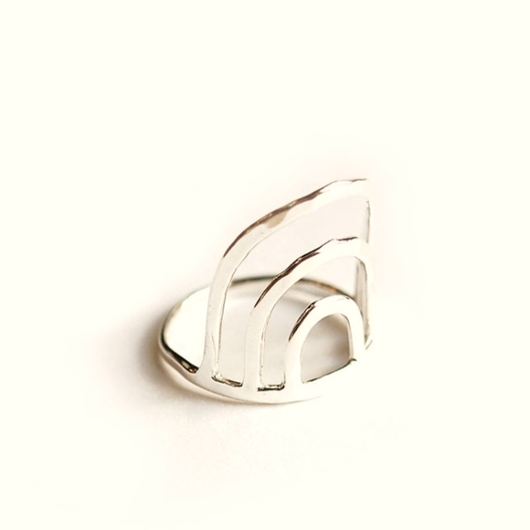 Tiro Tiro Jewelry - TIRO TIRO Brand New 'Porta' Ring Sterling Silver SIZE 6